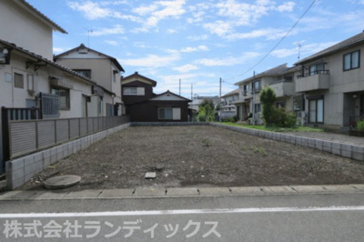 【外観】 | 福生市福生売地 | 敷地面積約５７坪　建築条件付売地ではございません
