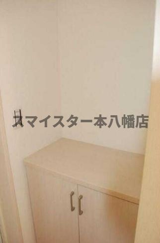 キューブエスの玄関