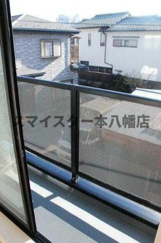 キューブエスのバルコニー
