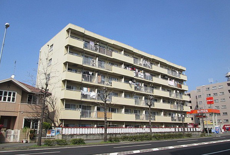 クレール川崎大師の外観|外はこのようになっています