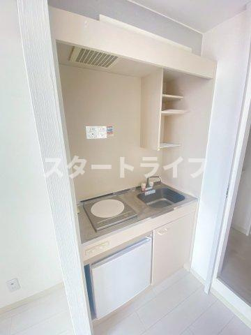 大阪市淀川区木川西３丁目の賃貸マンションのキッチン