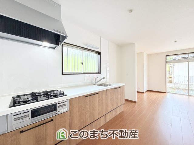 KEM宇都宮市弥生1期　中古戸建のキッチン|システムキッチン交換済です