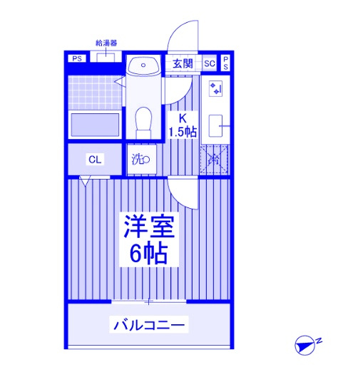 KAREIDの間取り