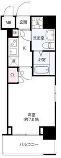 【間取り】 | ヴォーナ・ヴィータ行徳駅前 | 間取りです。