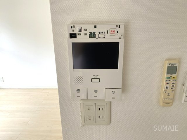 セレーノ大宮E棟のセキュリティ|モニター付きインターホン☆彡