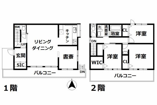 【間取り】 | 西熱海別荘地　戸建