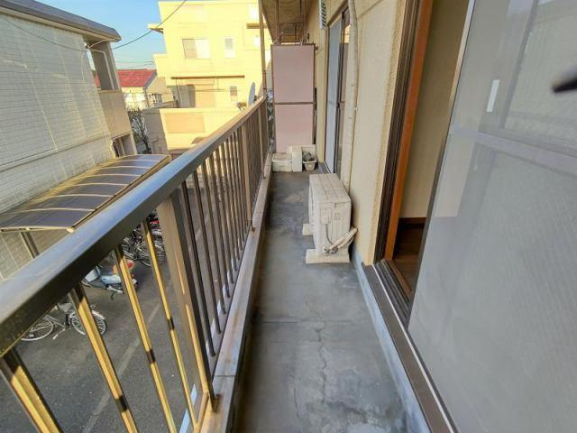 グローリア南大塚のバルコニー