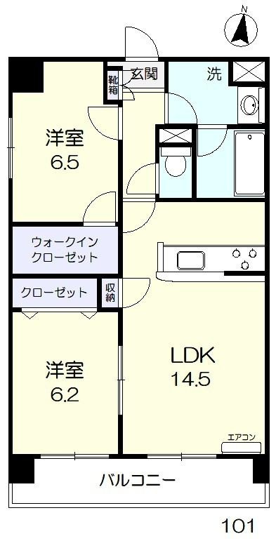 ＷＩＮ北方の間取り