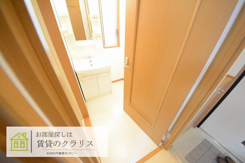 ピースフル桂の洗面所