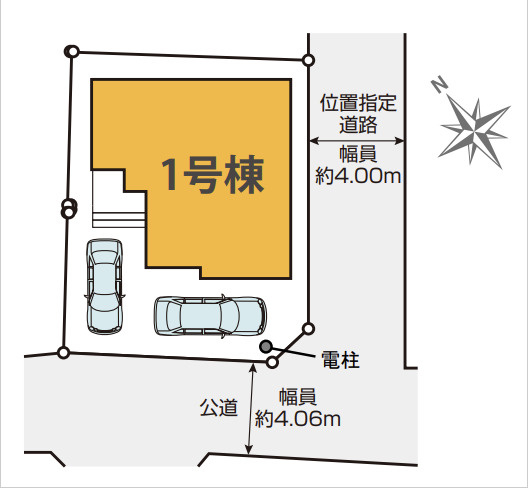 【区画図】 | 桶川市朝日5期　新築戸建　全1棟　1号棟