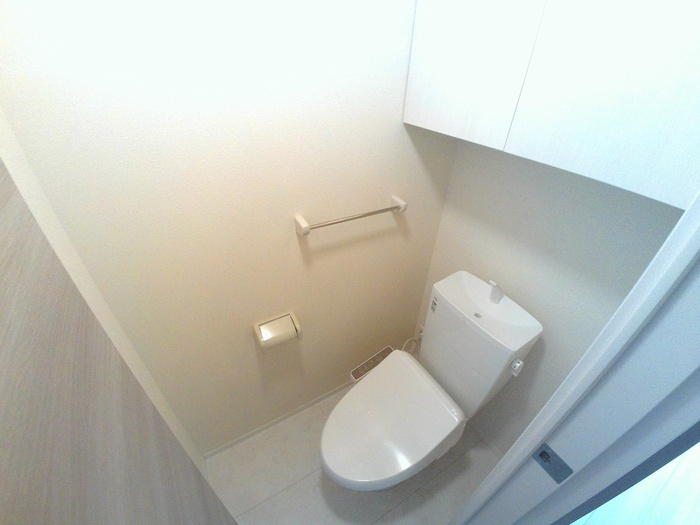 クオレアス乗江のトイレ|落ち着いた色調のトイレです