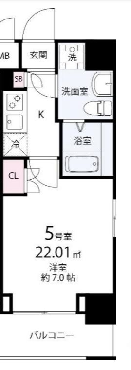 ヴォーナ・ヴィータ行徳駅前の間取り