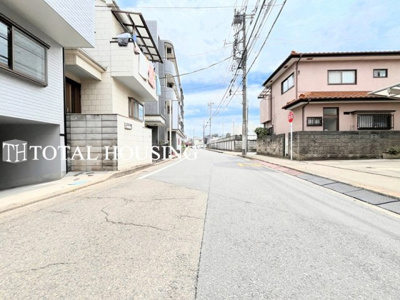 【前面道路含む現地写真】 | 府中市住吉町3丁目　中古戸建　全1棟