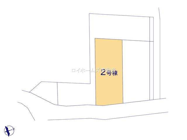【区画図】 | 瀬戸市今林町387『仲介料無料』新築戸建て | 2号棟
