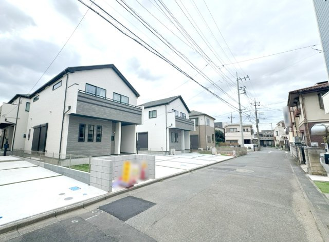 【前面道路含む現地写真】 | 富士見市上沢1丁目　新築一戸建住宅　全4棟　(ふじみ野店) | 地域に詳しいスタッフが手厚くサポートいたします。ぜひご相談ください！
