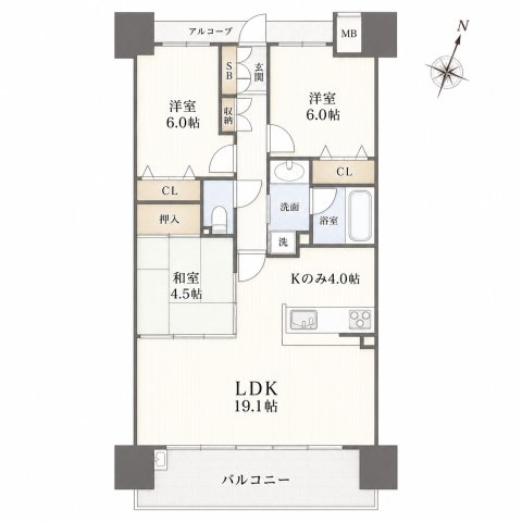 「ペット可」高知市小津町アルファステイツ城西公園　中古マンション