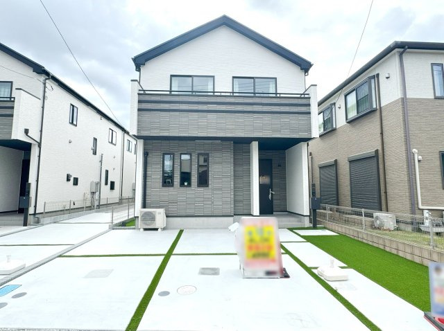 【外観】 | 富士見市上沢1丁目　新築一戸建住宅　全4棟　(ふじみ野店) | 駐車スペース2台分のゆとりある敷地。