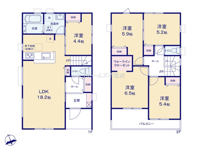 【間取り】 | 瀬戸市今林町387『仲介料無料』新築戸建て | 3号棟