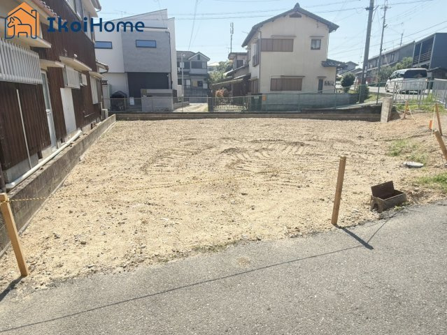 明石市大久保町西島　土地の前面道路含む現地写真|●年中無休：当日予約可●西区、垂水区、明石市初。弊社は契約前に土地の地盤調査を無料で行っています