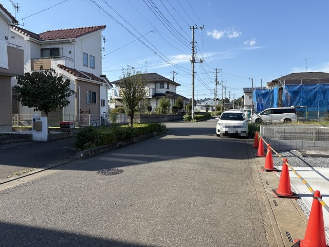 【前面道路含む現地写真】 | 滑川町月の輪6丁目　新築戸建　全1棟　1号棟