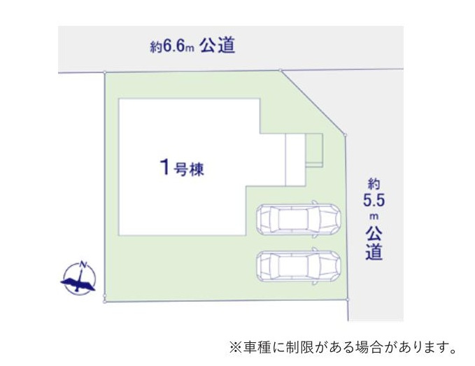 つくばみらい市西ノ台2期　新築戸建の区画図