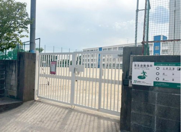 住吉山手4丁目　売土地の周辺|神戸市立住吉中学校まで800m