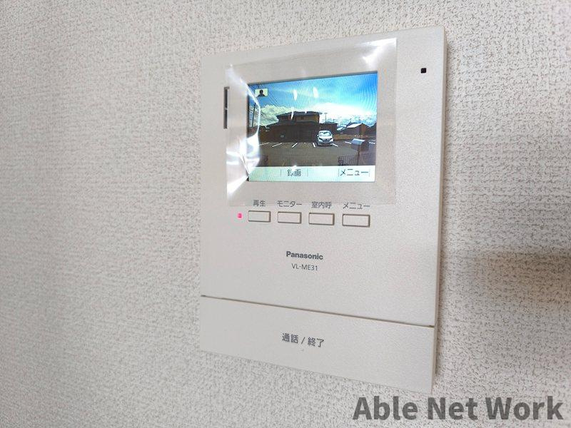 カーサボヌールⅡのセキュリティ|カメラ付きインターホン