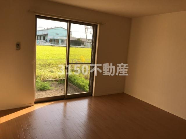 ソレイユⅡの展望|リビング