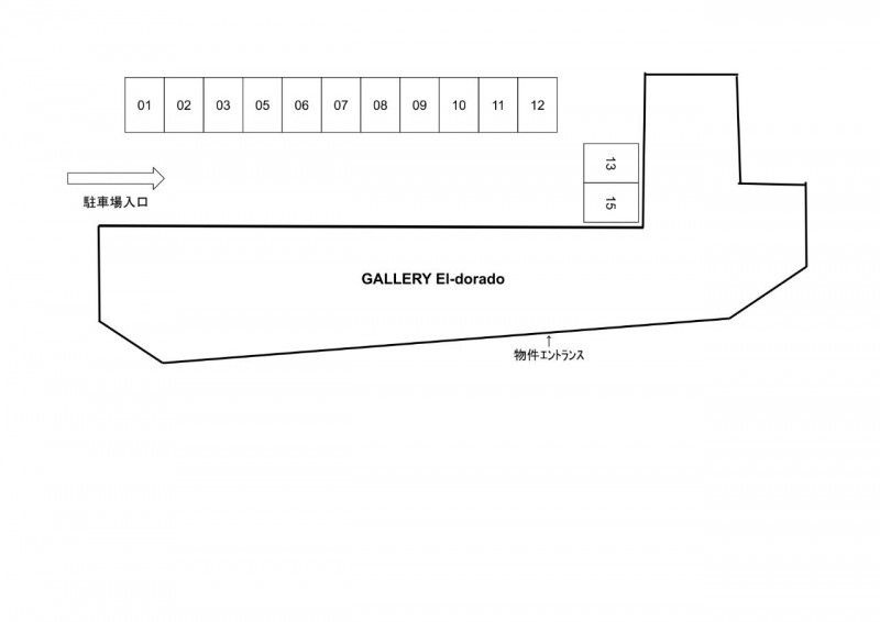 GALLERY　El-doradoの区画図