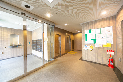 田園調布南マンションのロビー|74165429_25.jpg
