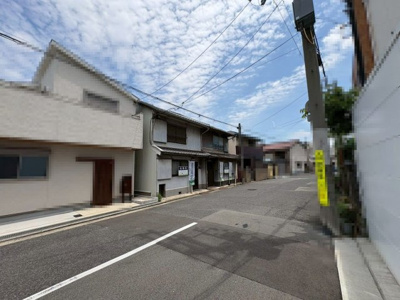 【前面道路含む現地写真】 | 永代町１丁　売土地 | ピカピカのお家で始まる新生活が楽しみですね！素敵なマイホームを一緒に考えましょう♪