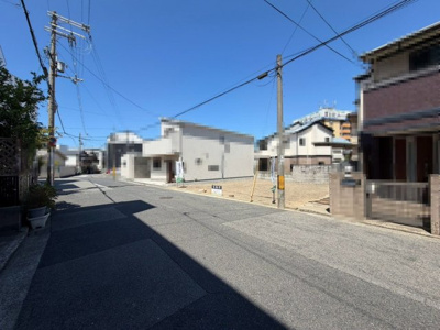 【前面道路含む現地写真】 | 永代町１丁　売土地 | 土地面積約４５．４８坪！夢のマイホームを実現してくださいね♪