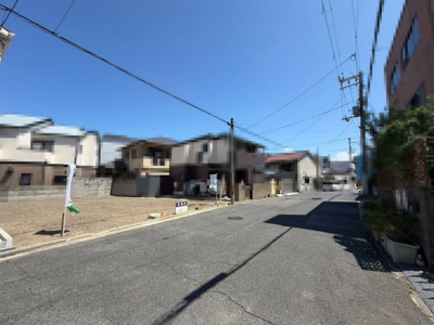 【前面道路含む現地写真】 | 永代町１丁　売土地 | 前面道路約７．８ｍ！運転が苦手な方も安心ですね♪