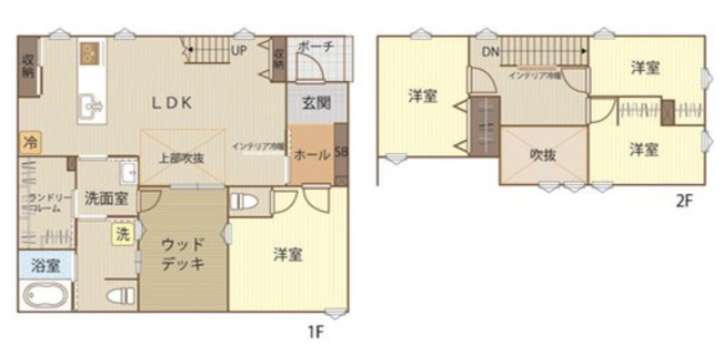【間取り】 | 加須市北下新井　中古戸建
