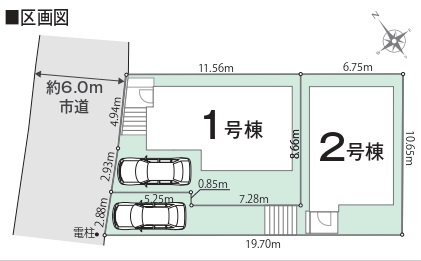 日暮７丁目の区画図