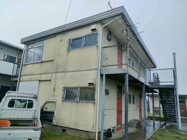 鹿児島県垂水市　一棟アパートの外観