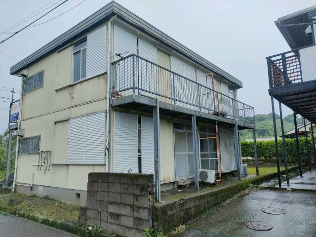 鹿児島県垂水市　一棟アパートの外観