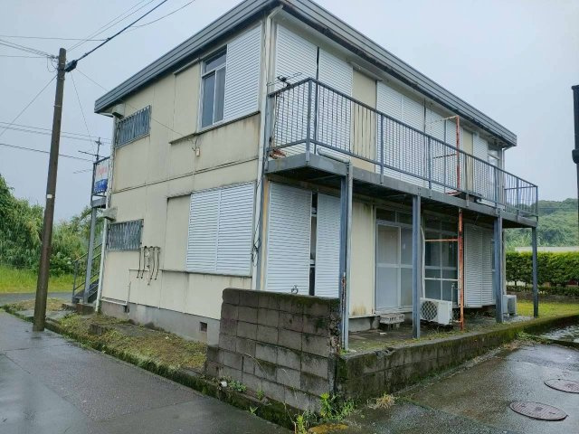 鹿児島県垂水市　一棟アパートの外観