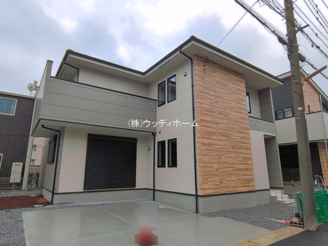 越谷市大沢16期　新築一戸建ての外観
