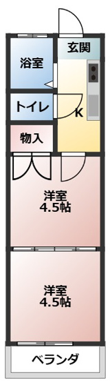 【間取り】 | ナラハラコーポ