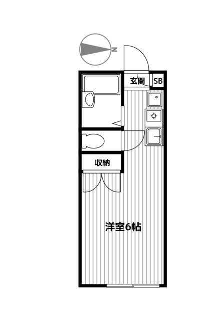 ハイツイーストの間取り