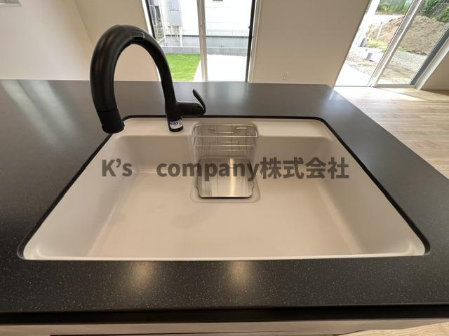 茅ヶ崎市香川4丁目　新築戸建　1号棟のキッチン|キッチンシンク♪◇◇