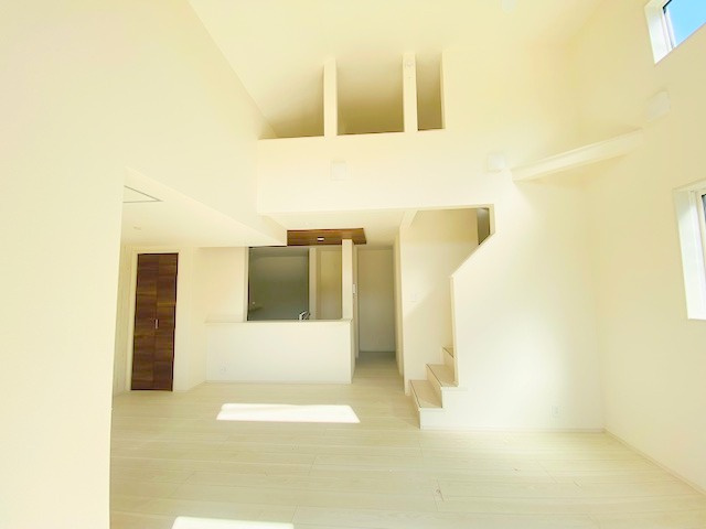 茅ヶ崎市香川4丁目　新築戸建　1号棟の居間・リビング|同施工例