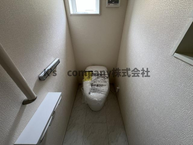 茅ヶ崎市香川4丁目　新築戸建　1号棟のトイレ|1階トイレ◇◇