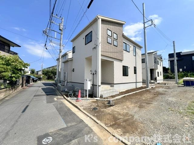 茅ヶ崎市香川4丁目　新築戸建　1号棟の外観|2026.8.10撮影◇