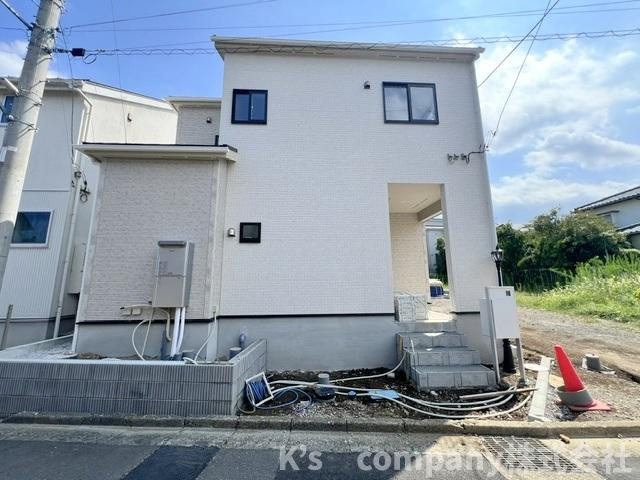 茅ヶ崎市香川4丁目　新築戸建　1号棟の外観|2026.8.10撮影◇