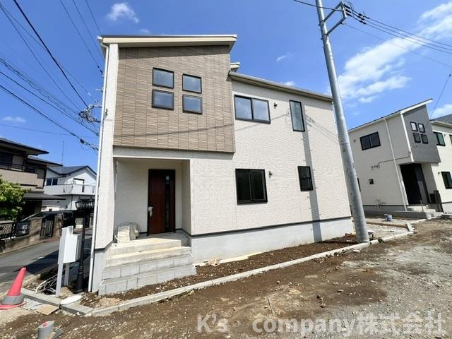 茅ヶ崎市香川4丁目　新築戸建　1号棟の外観|2026.8.10撮影◇