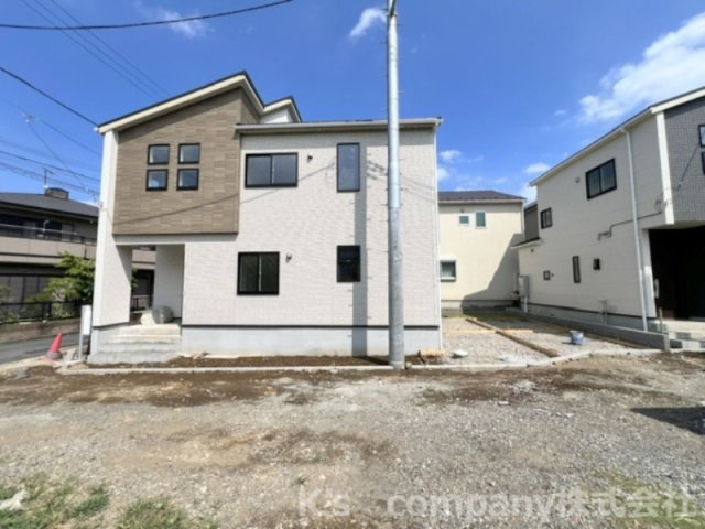 茅ヶ崎市香川4丁目　新築戸建　1号棟の外観|2026.8.10撮影◇
