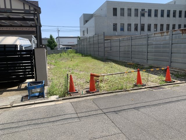 京都市北区紫竹下本町　建築条件無し売土地の外観