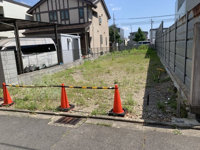 京都市北区紫竹下本町　建築条件無し売土地の外観